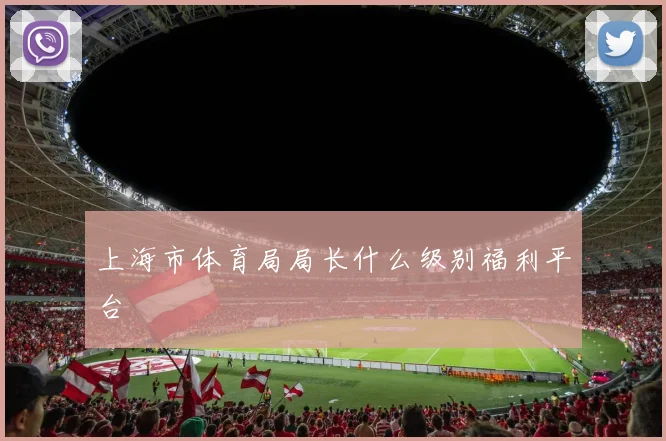 上海市体育局局长什么级别福利平台